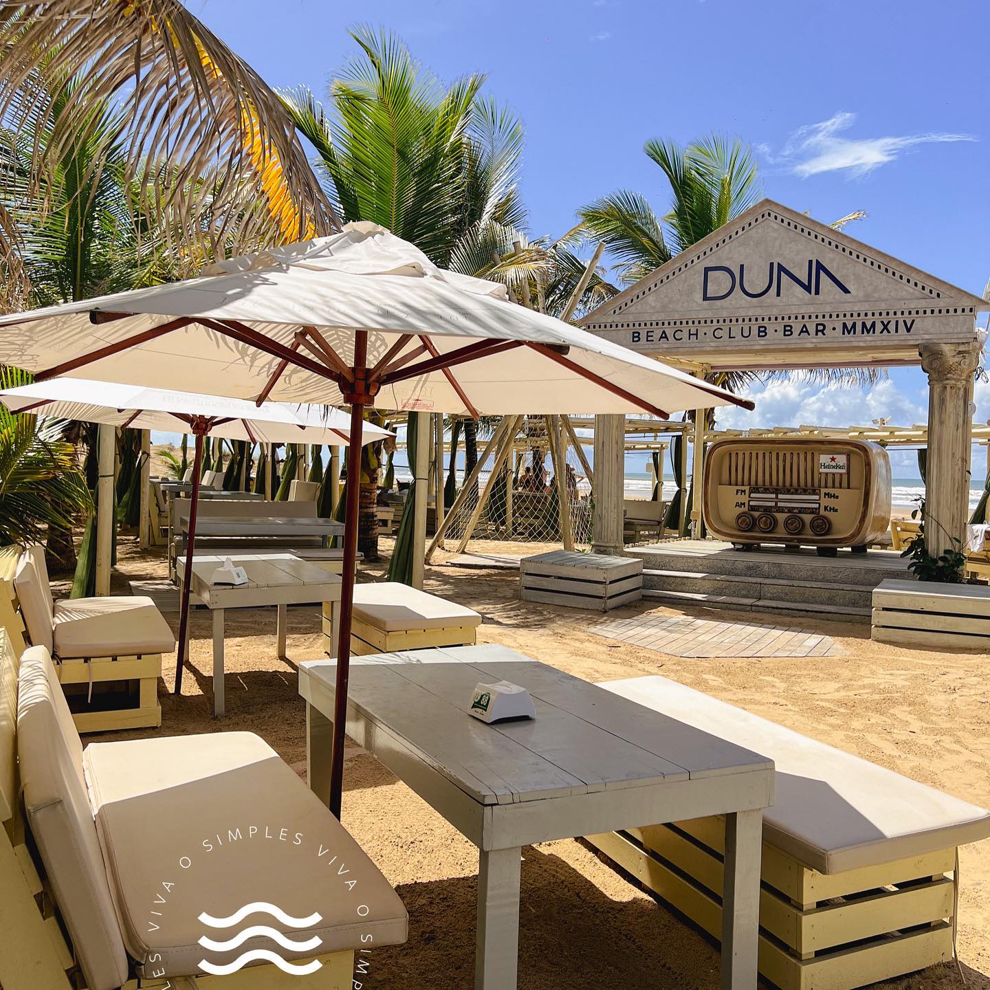 Duna Beach Club - Aracaju SE - Fonte: @duna_beach_aju