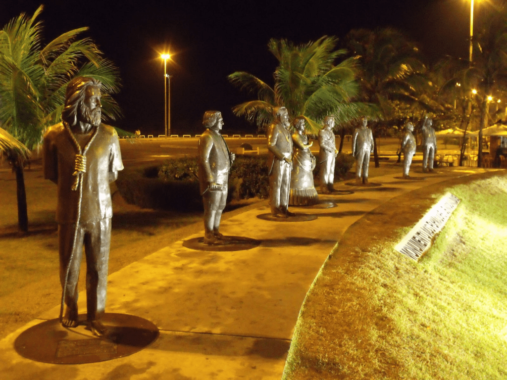 Monumento dos formadores de nacionalidade - Aracaju SE - Fonte: Wanderson Mizael