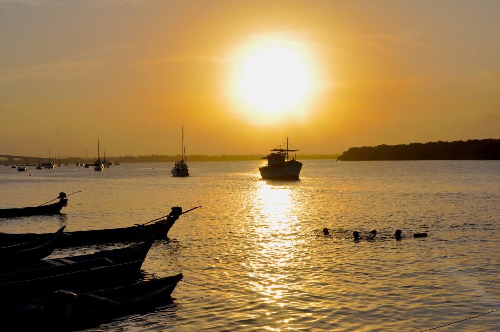 Orla do pôr do sol -Aracaju SE