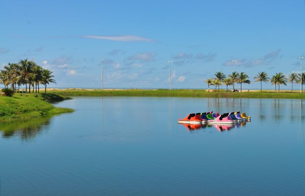 Pedalinhos da Praça dos Lagos - Aracaju SE