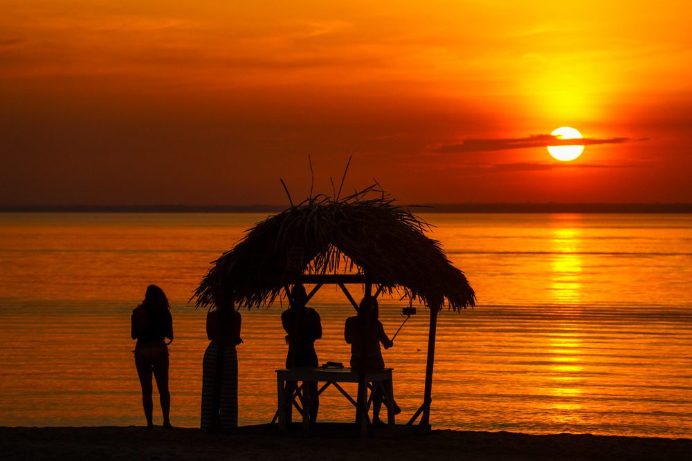 Praia em Belterra