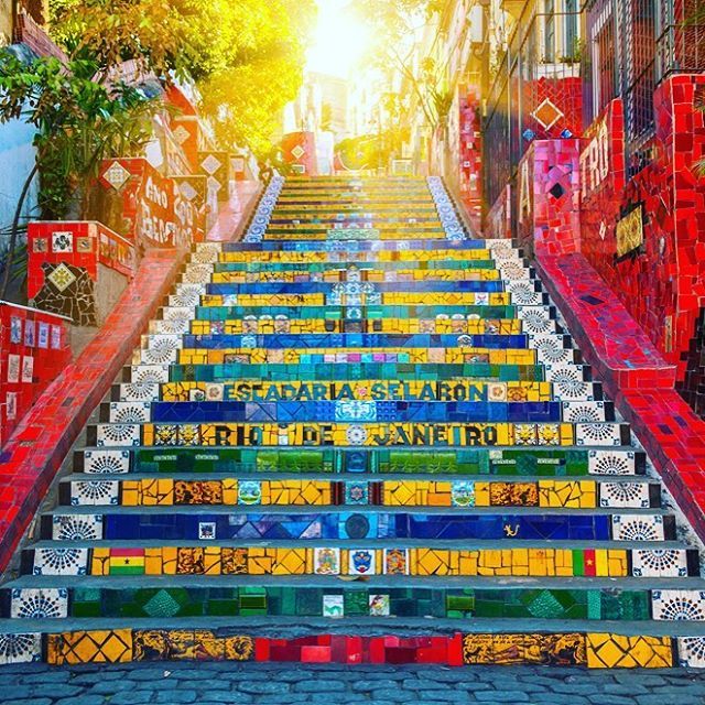 Escadaria Selarón - Rio de Janeiro