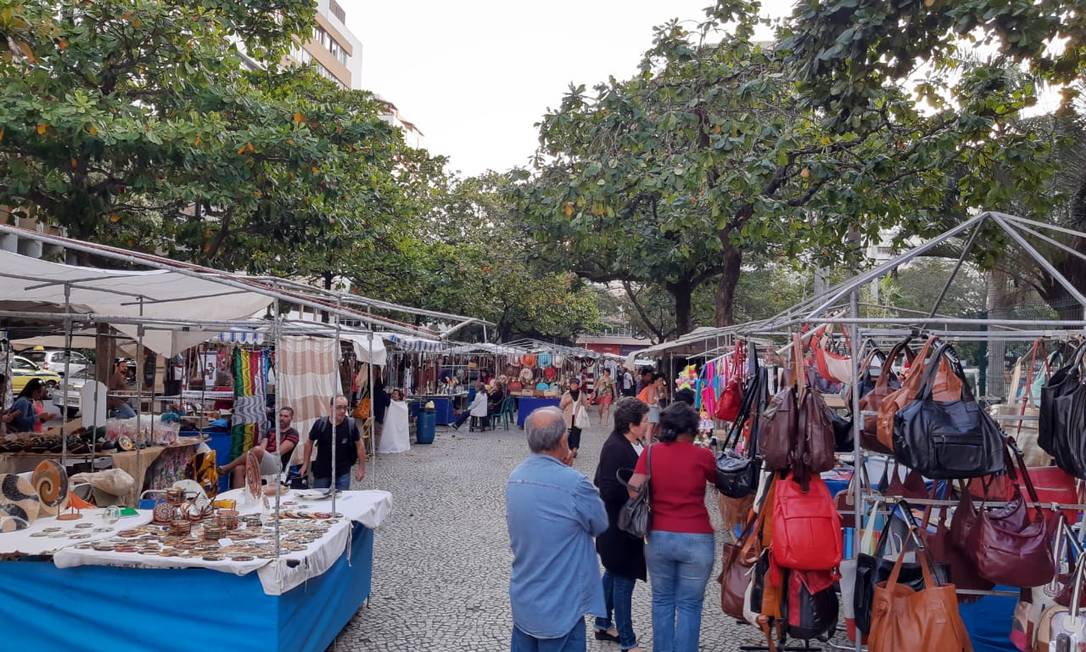 Feira hippie de Ipanema - Glogo - Rio de Janeiro