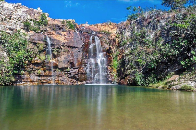 Cachoeira da Toca, Diamantina, MG. Fonte: Guia Estrada Real.