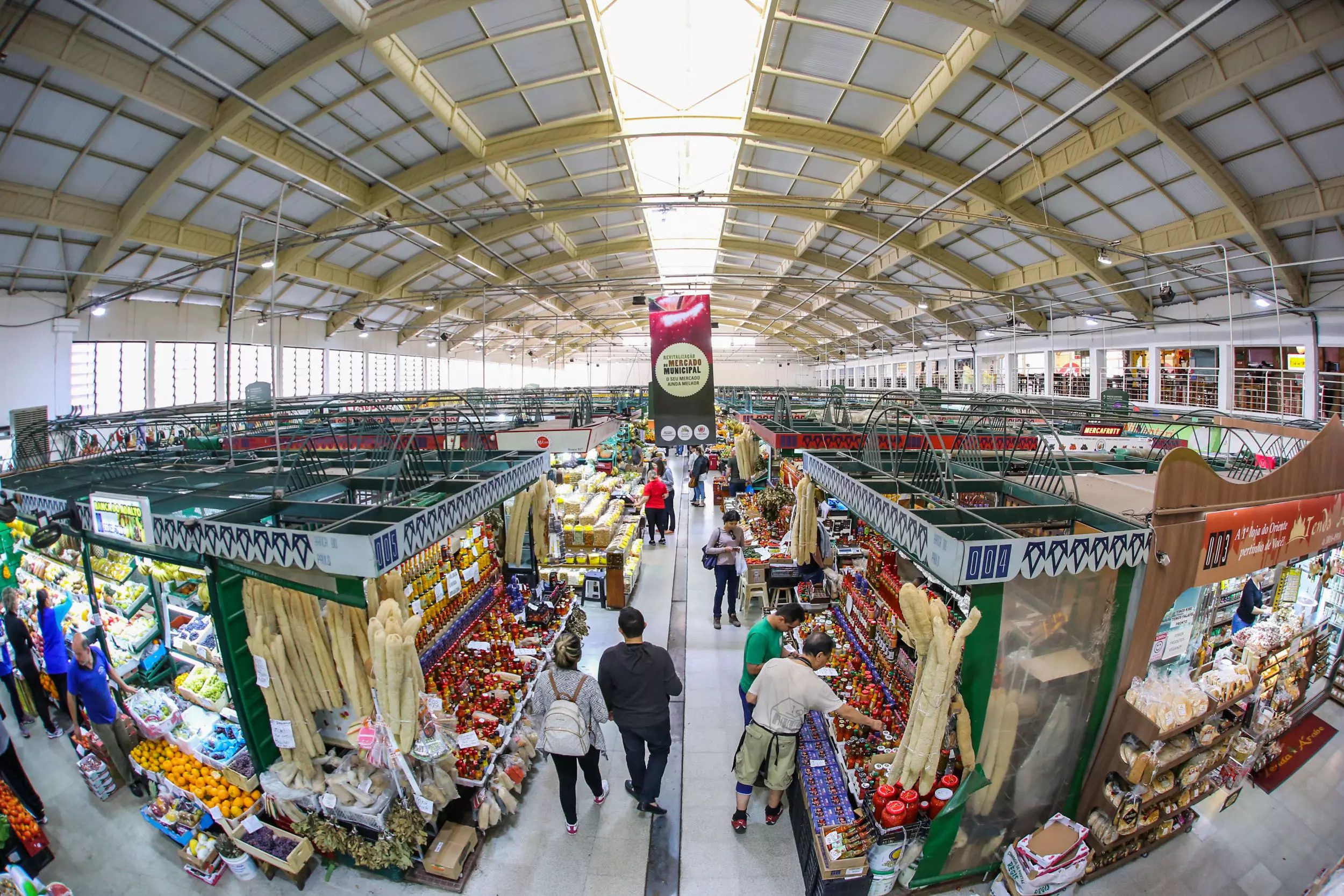 Mercado municipal - Curitiba - Foto:Daniel Castellano