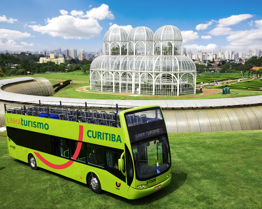 Ônibus Linha Turismo - Curitiba - Foto SMCS