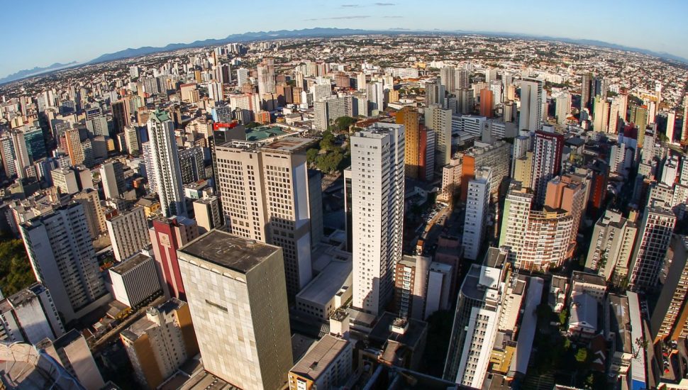 Vista aérea - Curitiba - Foto Daniel Castellano