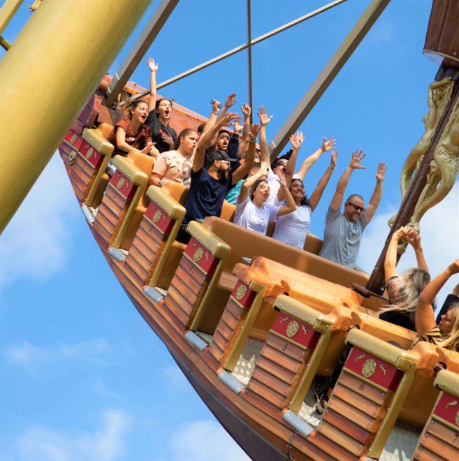 Barco Pirata na Ilha dos Piratas - Beto Carrero World