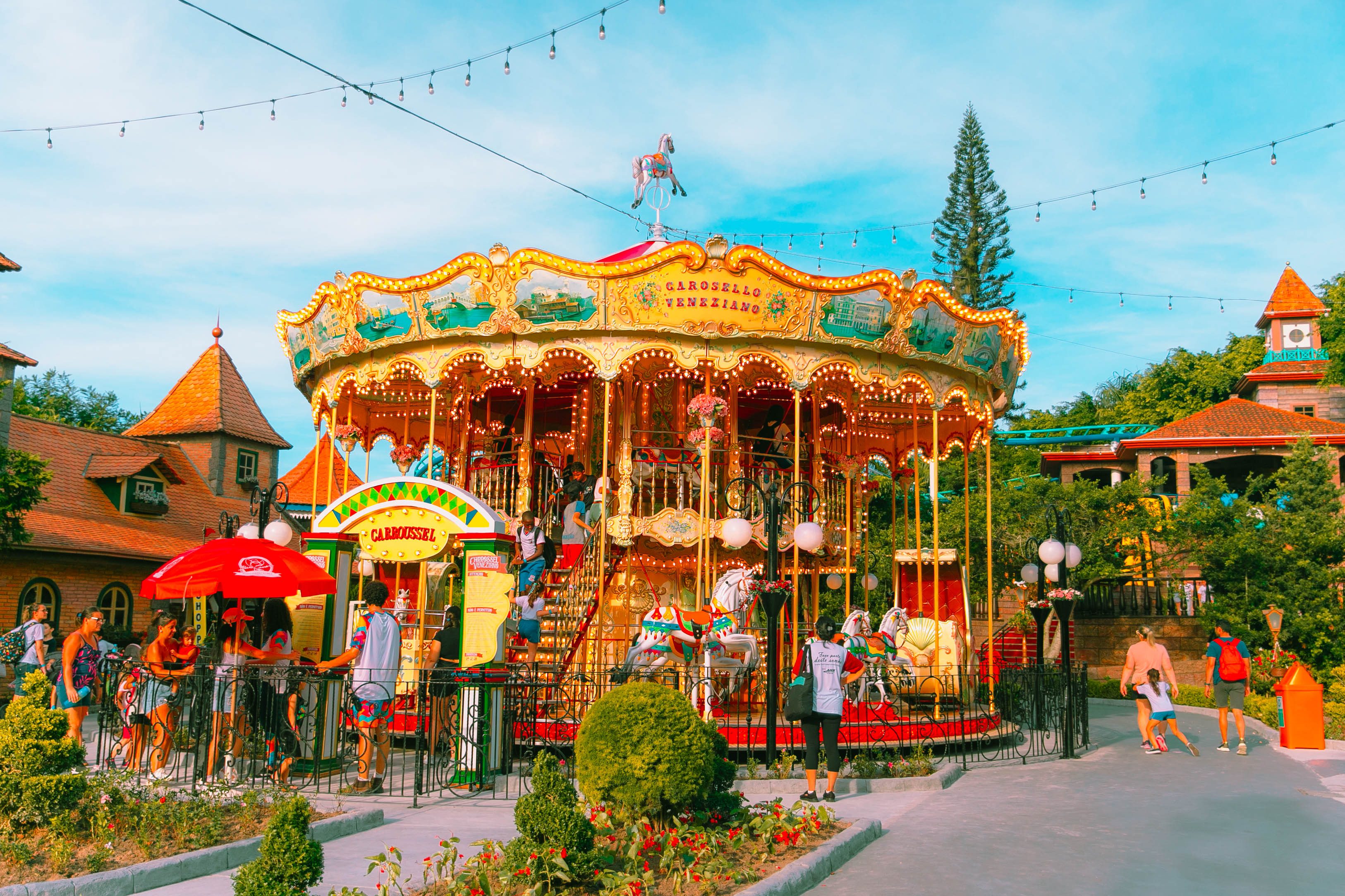 Carrossel Veneziano na Vila Germânica - Beto Carrero World