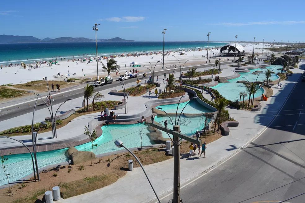 Praça das águas - Cabo Frio - Rio de Janeiro