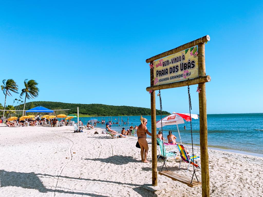 Praia dos Ubás em Iguaba Grande