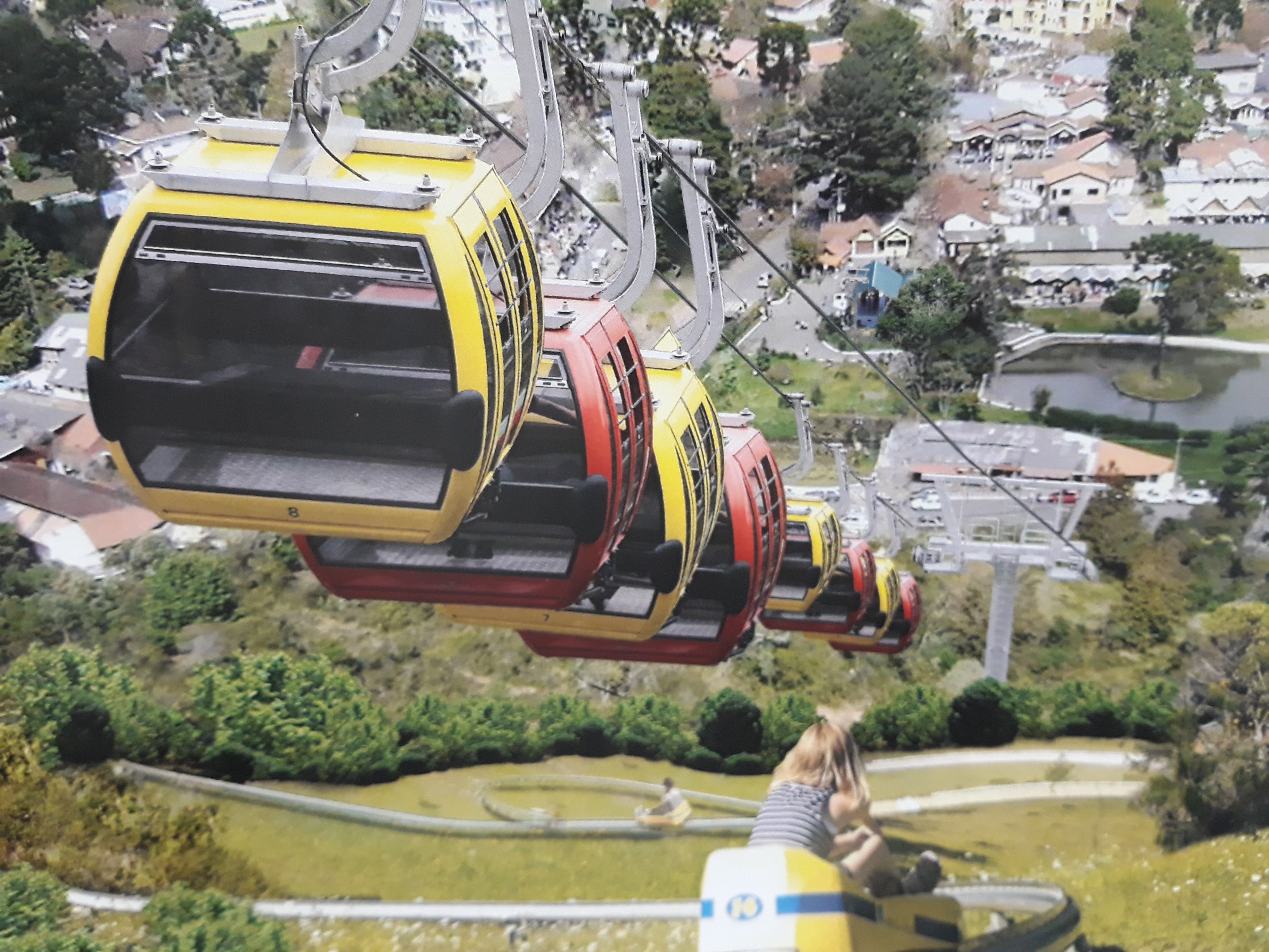 Teleférico no Parque Capivari - Campos do Jordão - Guiacampos.com