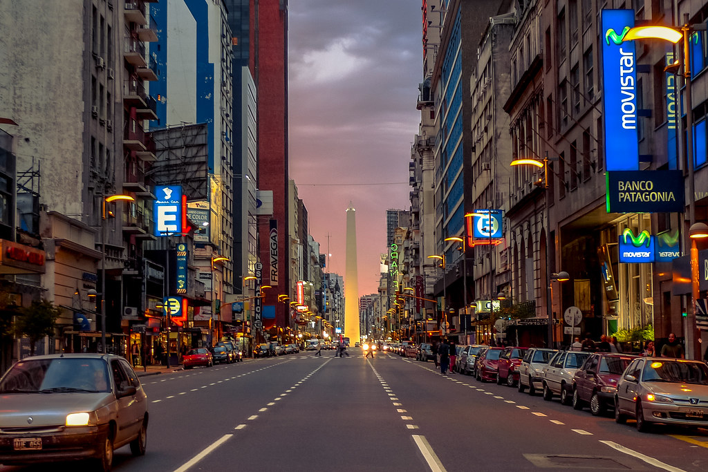 Avenida Corrientes - Buenos Aires - Foto David Ruiz Luna