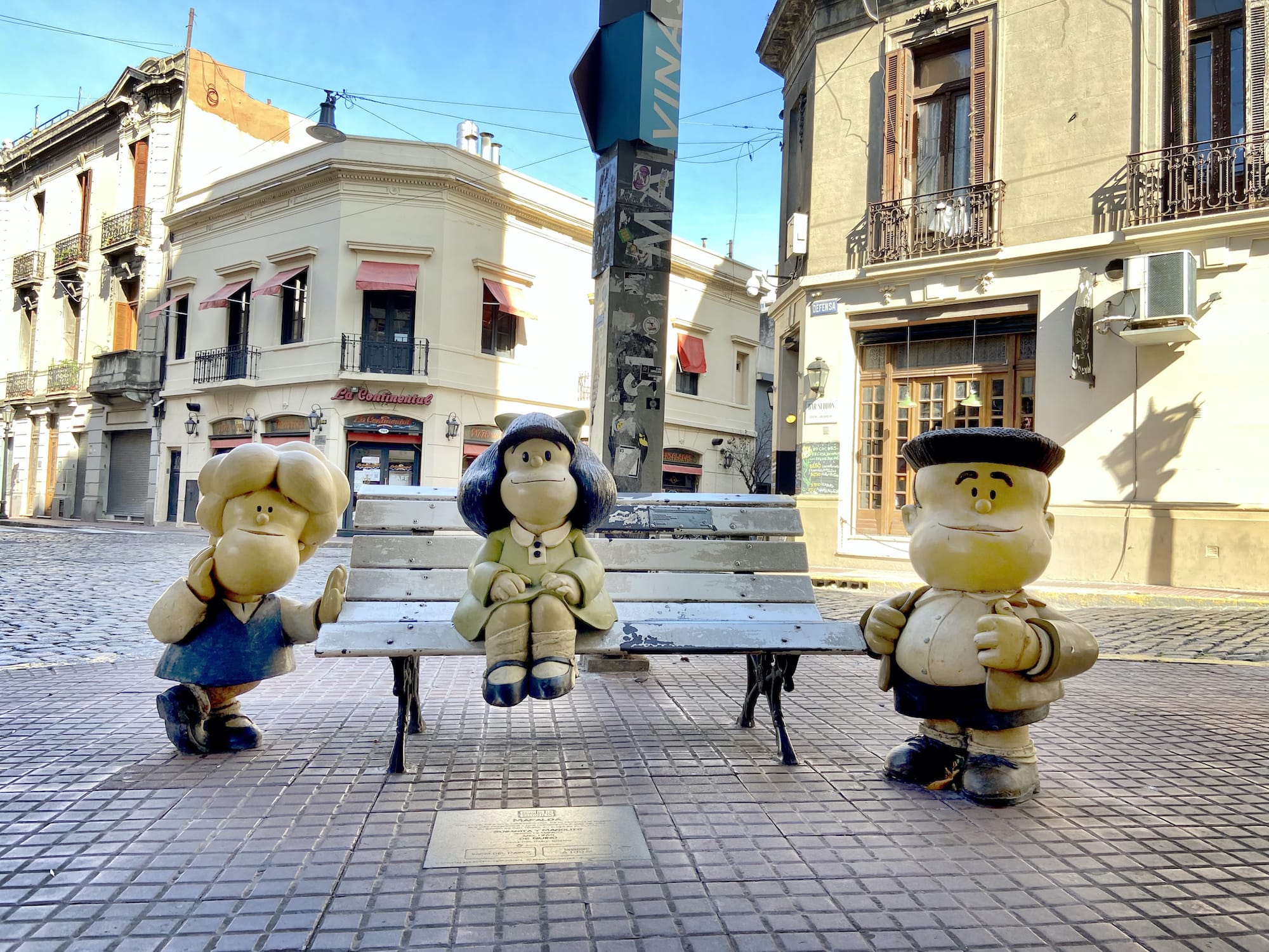 Mafalda em San Telmo - Buenos Aires