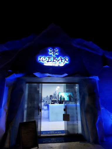 Fachada do Ice Bar em Monte Verde