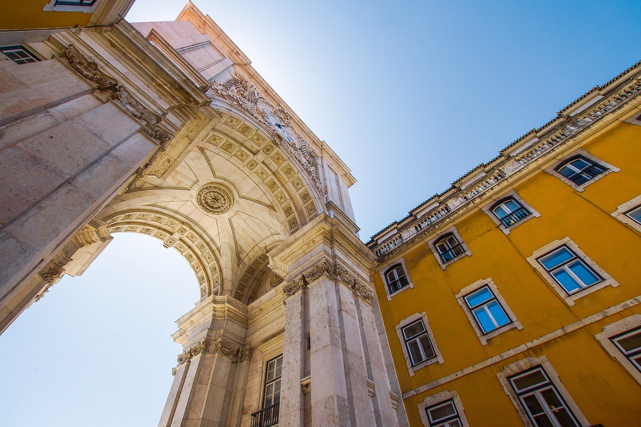 Arco da Rua Augusta, Lisboa, Portugal