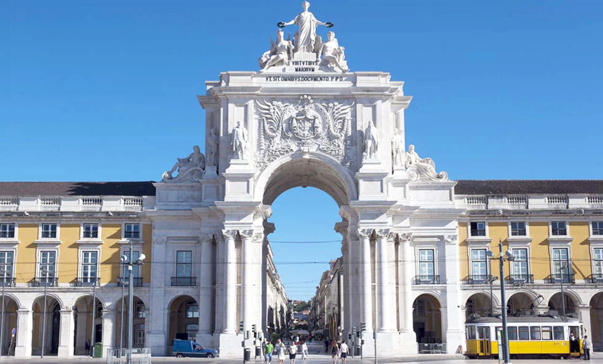 Arco Triunfal da Rua Augusta, Lisboa, Portugal