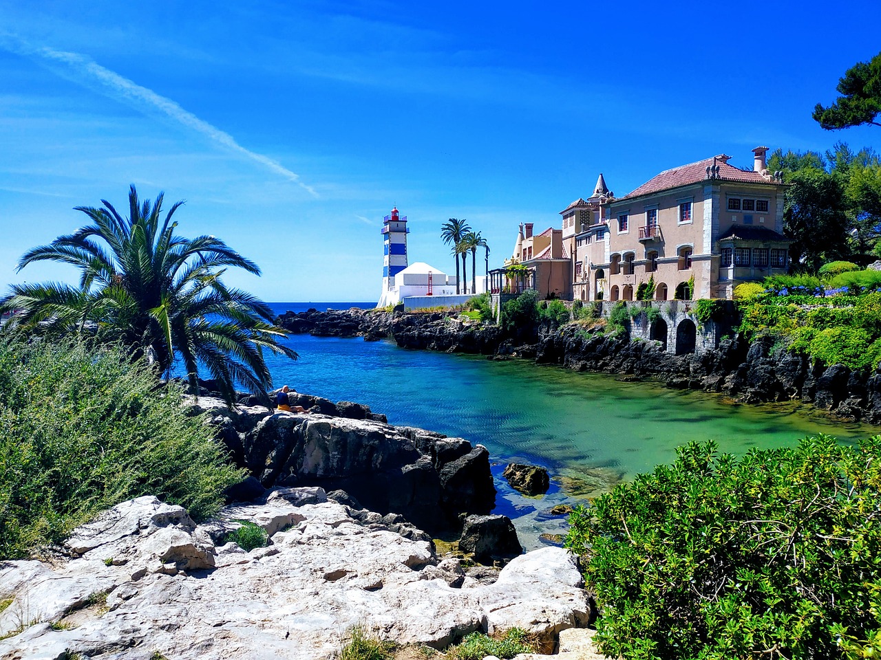 Cidade de Cascais, em Portugal