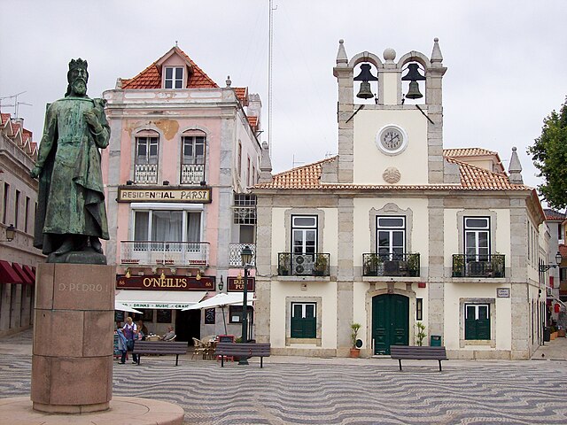 Centro histórico de Cascais, Portugal