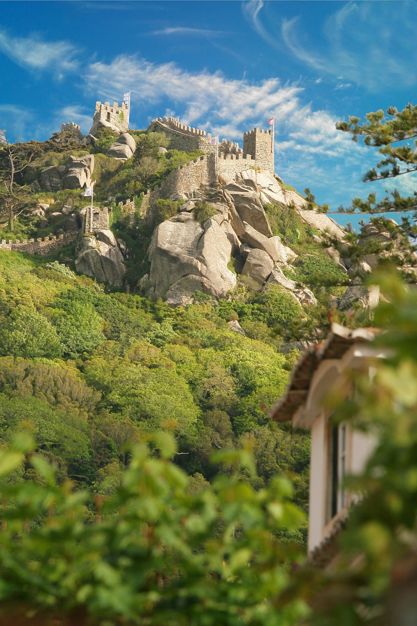 Castelo dos Mouros, em Sintra, Portugal