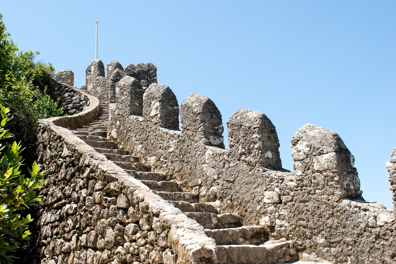 Castelo dos Mouros, em Sintra, Portugal