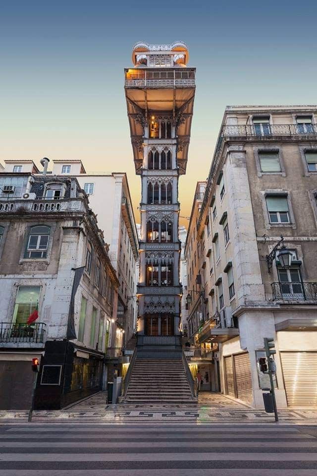 Elevador de Santa Justa - Lisboa, Portugal