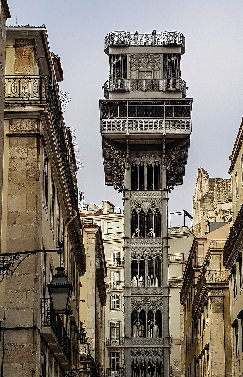 Elevador de Santa Justa - Lisboa - Portugal