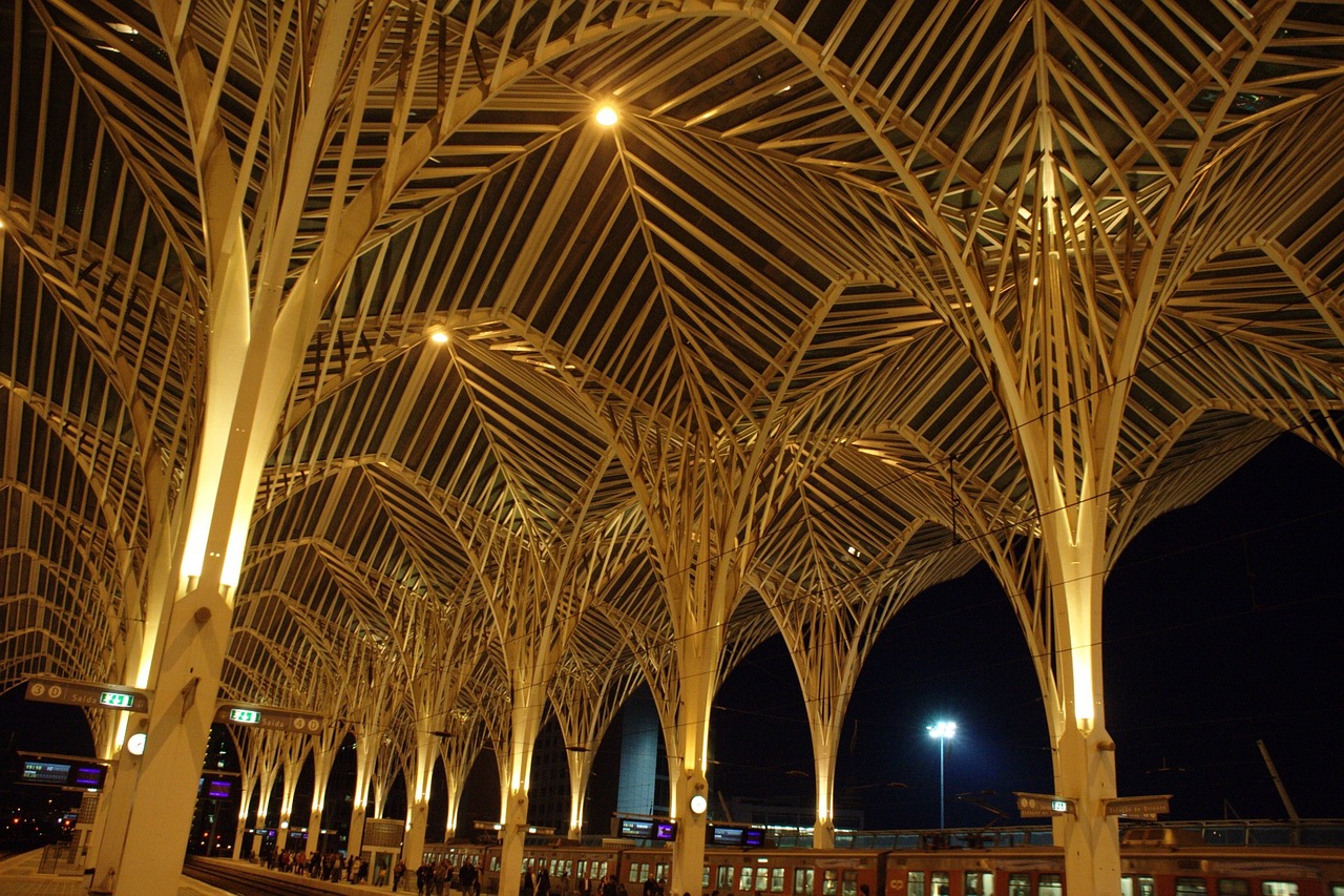 Estação Oriente, em Lisboa, Portugal