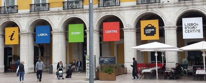 Fachada do Lisboa Story Center - Portugal