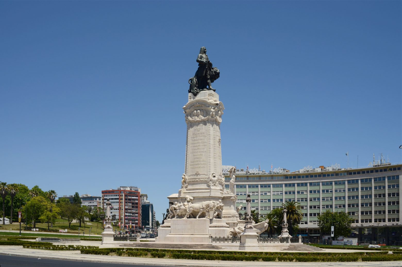 Praça Marquês de Pombal, Lisboa, Portugal