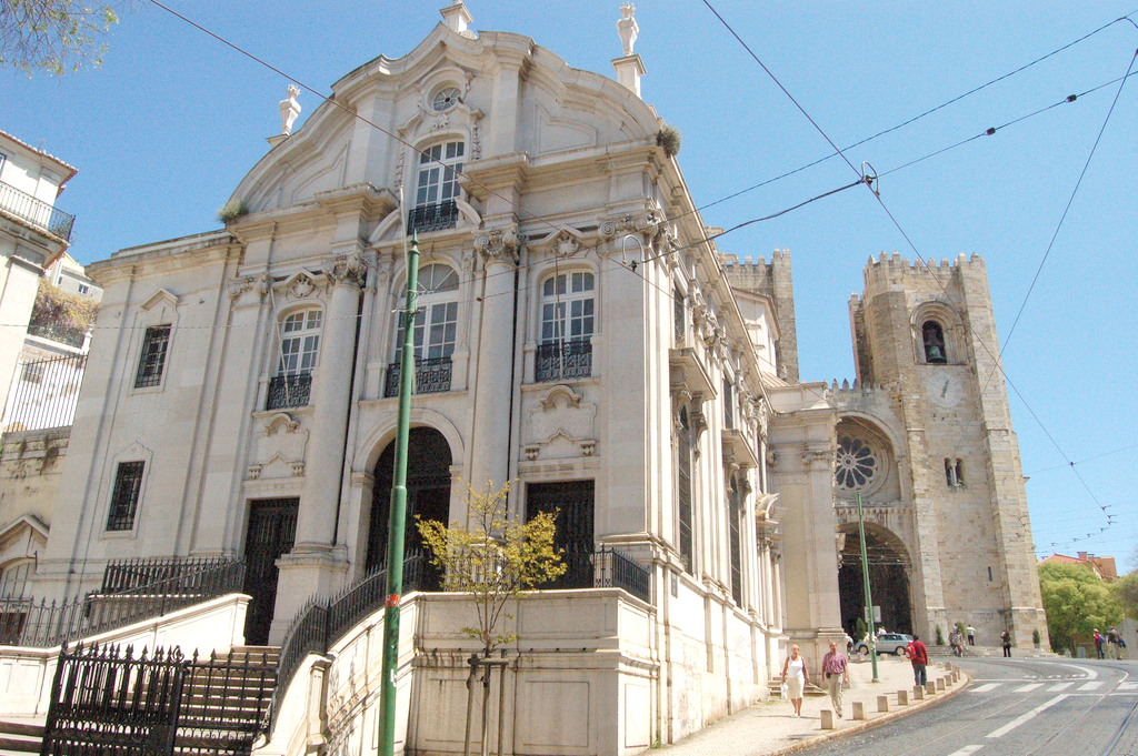 Museu de Santo Antônio de Lisboa com Sé ao fundo, Lisboa, Portugal