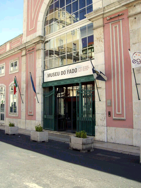 Fachada do Museu do Fado, Lisboa - Portugal