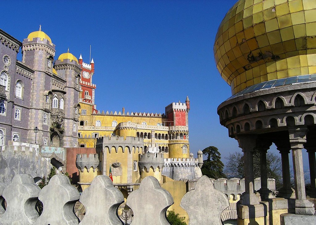 Miradouro do Palácio da Pena, em Sintra, Portugal