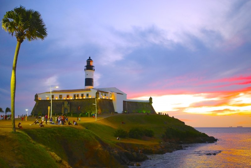 Pôr do sol na Praia do Farol da Barra - Salvador