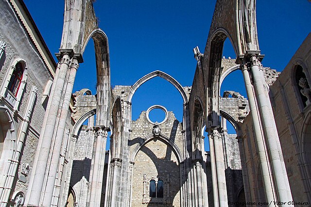 Ruínas do Convento de Carmo - Lisboa - Portugal