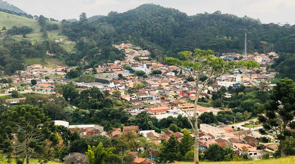 Vista geral da cidade de Gonçalves MG