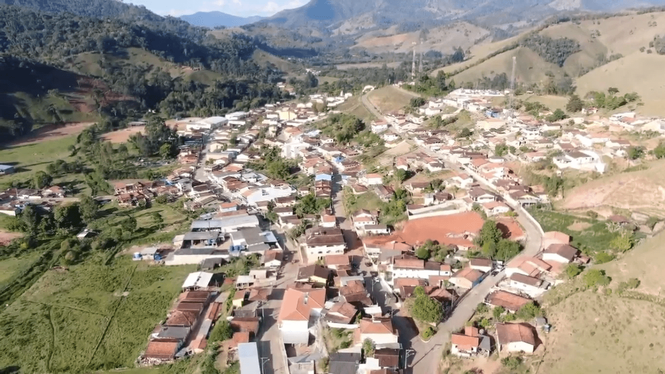 Vista da Cidade de Alagoa MG - brasilturismo.com