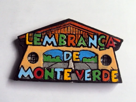 Souvenir à venda em Monte Verde