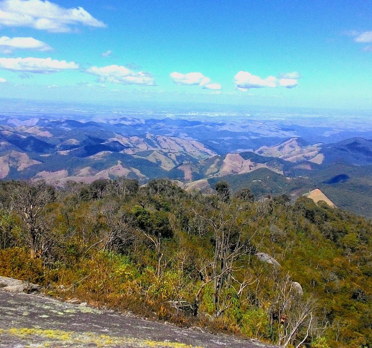 Vista da Trilha do Platô em Monte Verde