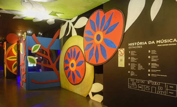 Exposição na Cidade da Música da Bahia em Salvador