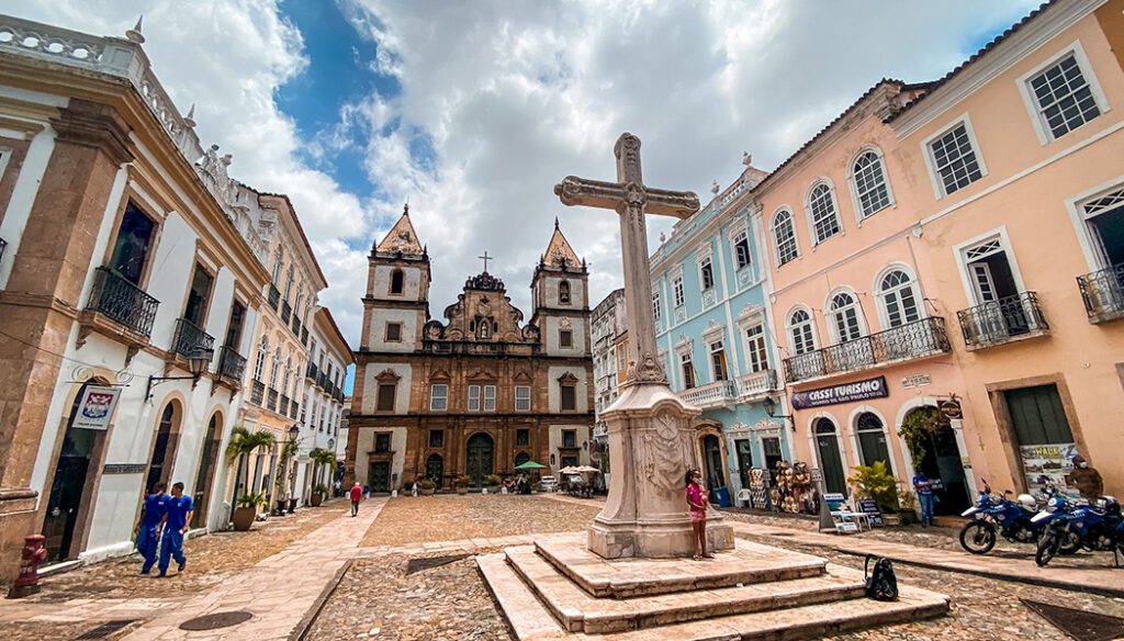 Igreja de São Francisco no Pelourinho em Salvador