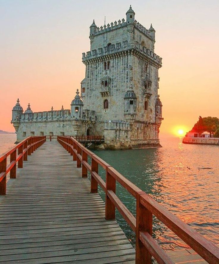 Imagem da torre de Belém em Lisboa Portugal