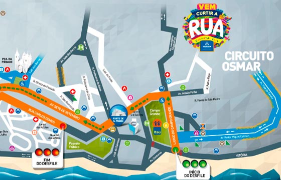 Circuito Osmar no Carnaval de Salvador