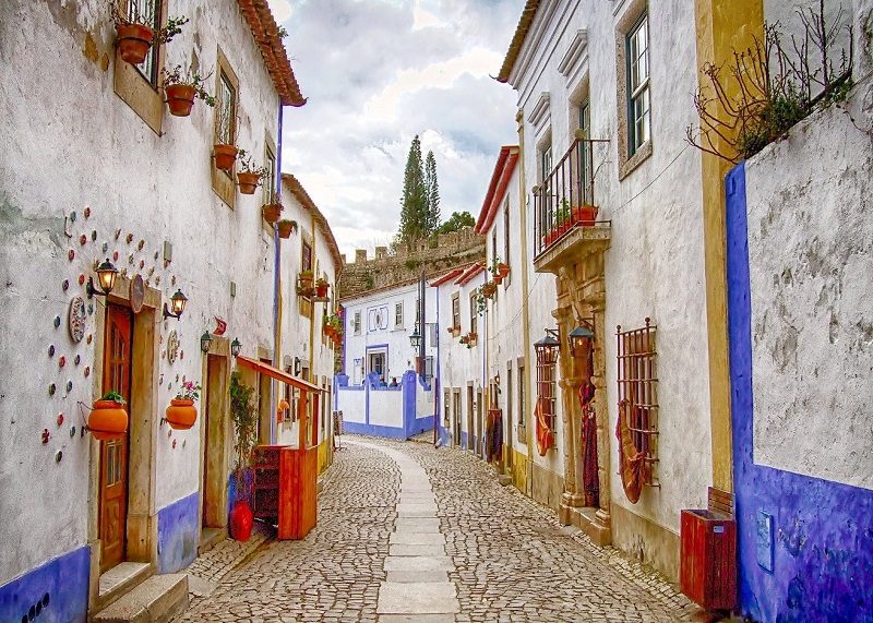 Rua de Óbidos, Portugal