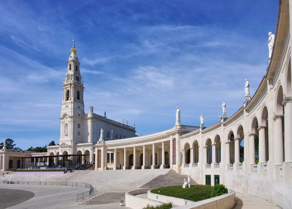 Santuário de Fátima em Portugal