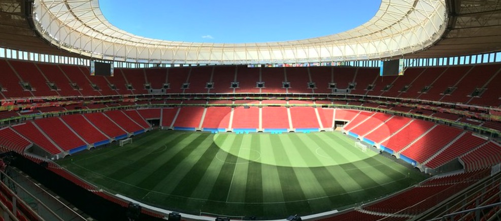 Estádio Nacional Mané Garrincha Dentro, Brasília