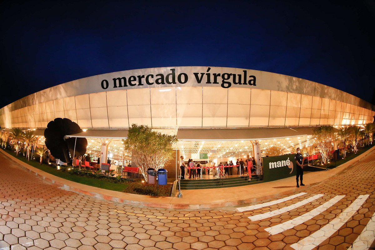 Fachada do Mercado Mané - Brasília