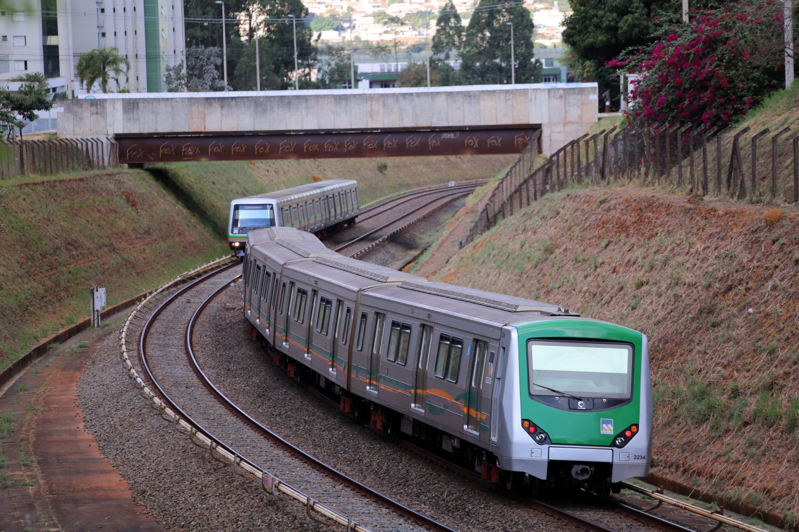 Trem do Metrô DF.