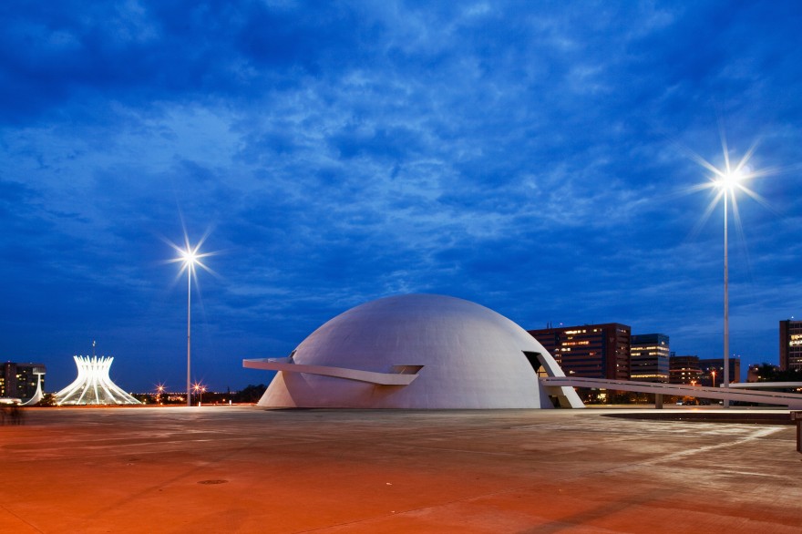 Fachada do Museu Nacional - Brasília