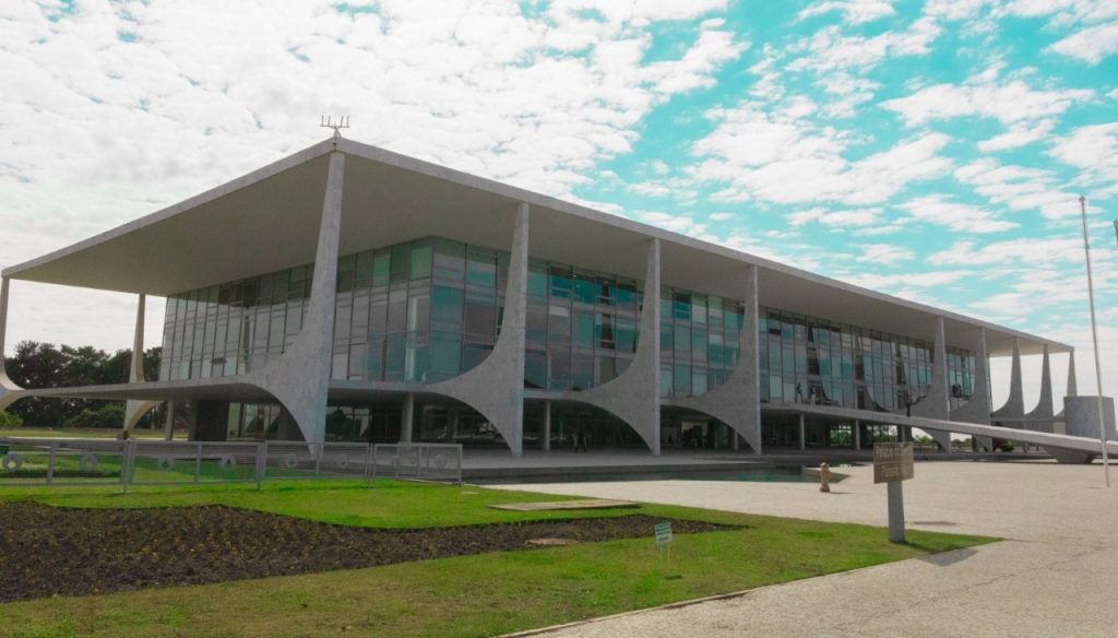 Fachada do Palácio do Planalto, Brasília